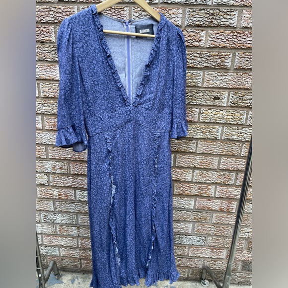 Prarie Sexy Tea Dress - Reformation Suri Dress - Picture 4 of 14